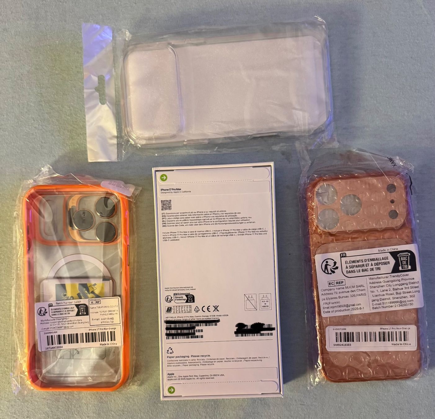 Apple Telefoni cellulari / Smartphones: *** IPHONE 17 PRO MAX ORANGE 512 GB FABRIKNEU *** – Nuovo e nell'imballaggio originale da Giumaglio venduto da soloemi 1