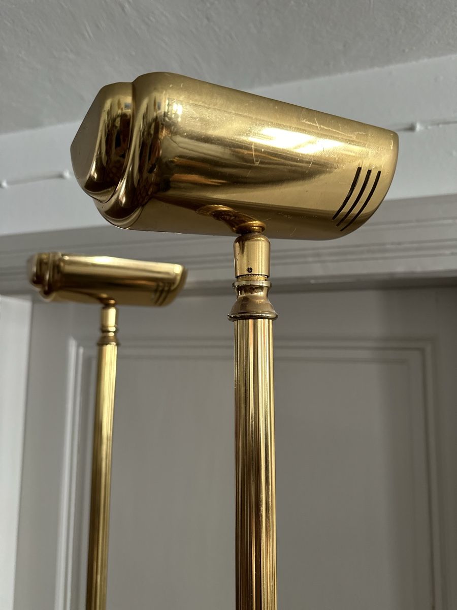 Lampade: Vintage Stehlampen, 2er Set Halogen dimmbar – Usato da Altdorf UR venduto da StayClassy 7