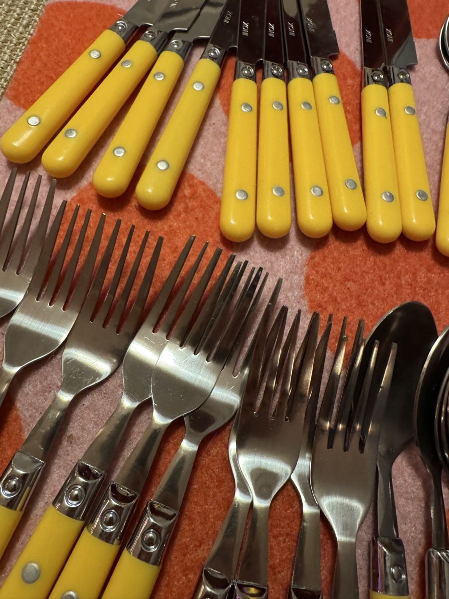 Ikea Couverts: Vintage Ikea Besteck gelb – Neuf (Voir description) à Buochs par nik_r7gm 3