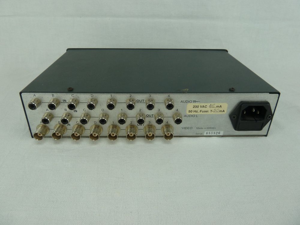 Kramer 4x4 Video Audio Matrix Switcher VS6EII Kaufen auf Ricardo