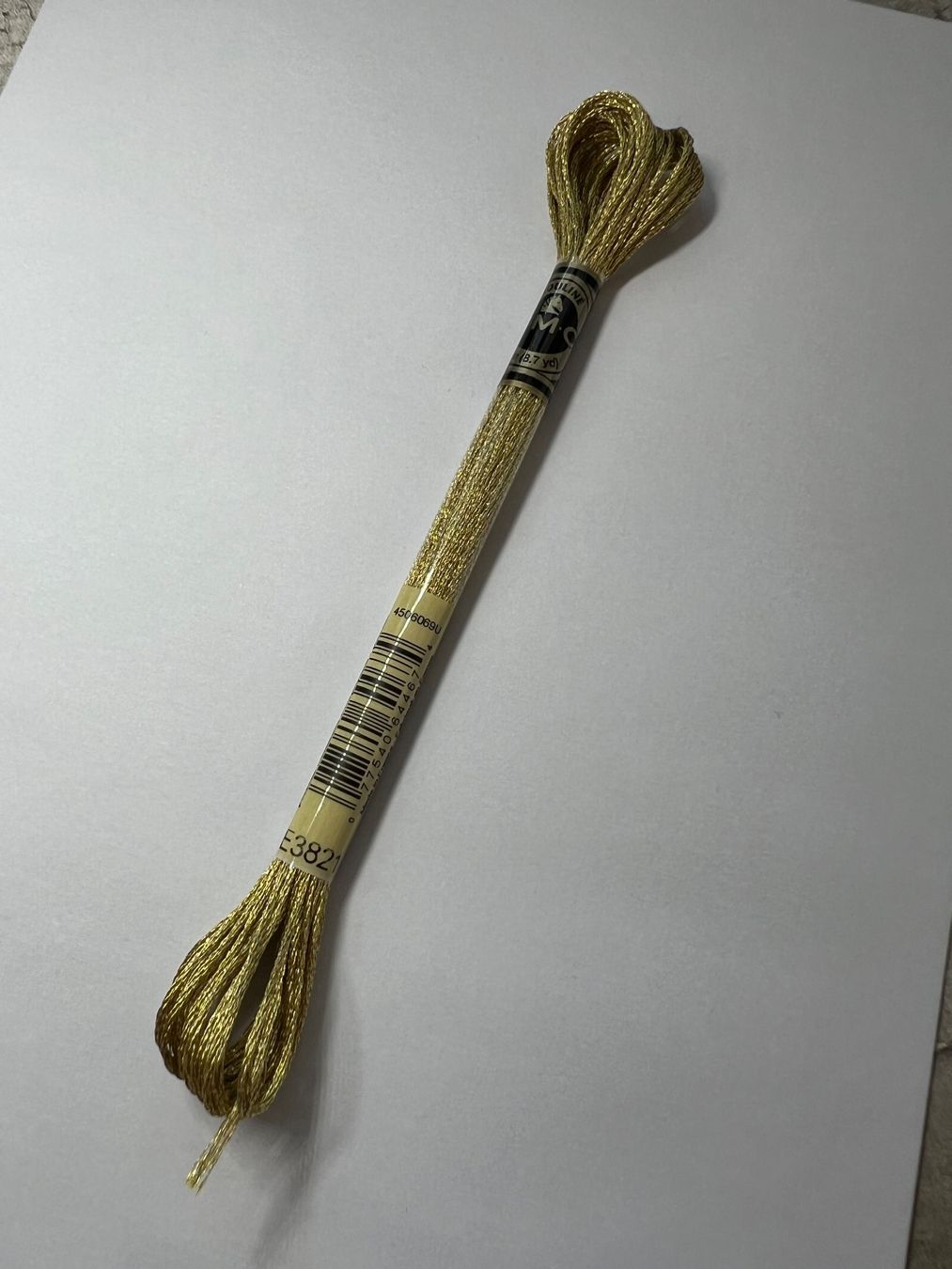 Kordeln & Faden: Stickgarn DMC, Mouliné, Gold, neu – Neu und originalverpackt aus Stein AG von Anastasia_Asya