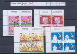 2004 "Comics - Titeuf" - Viererblock, ET - Stempel