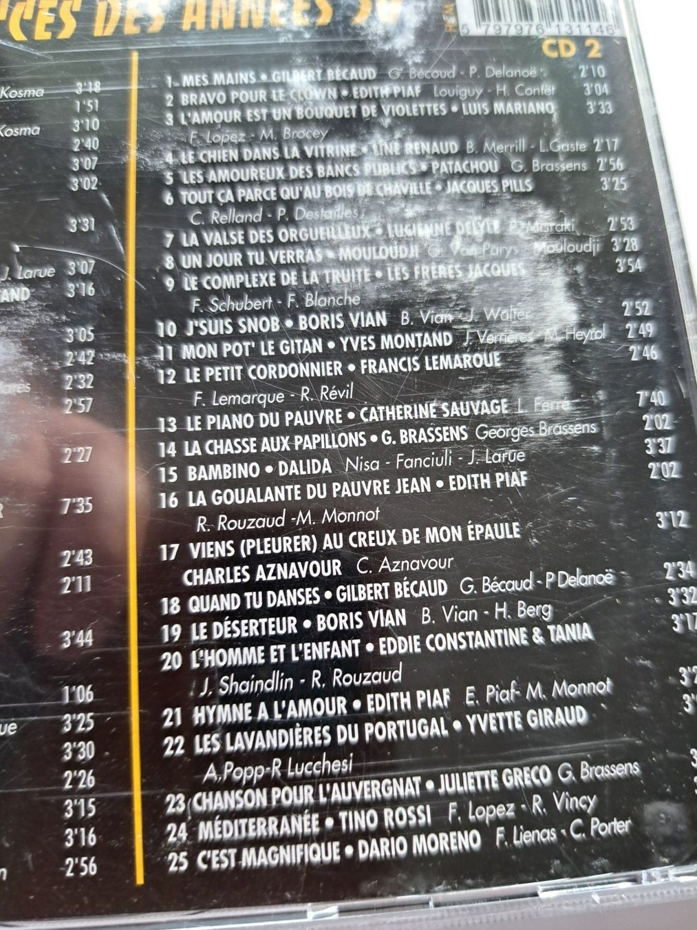 CD: Cds 50 Succès des années 50  – Usato da Pully venduto da bro_n52j 3