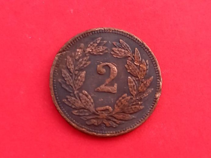 Toutes les monnaies: 2 Rappen 1898, Schweiz – D'occasion à St-Prex par big_c6bb 1