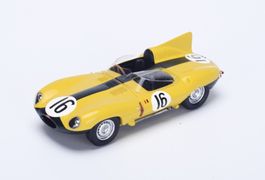 Jaguar D-Type #16 Frère-Rousselle "Le Mans" 1957 (Spark 1:43