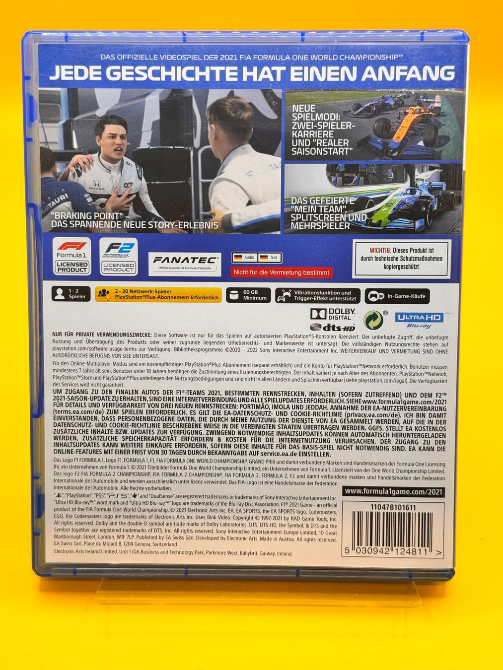 Sony Giochi: F1 2021 PS5 Spiel – Usato da Oberwil b. Zug venduto da silver2024 1