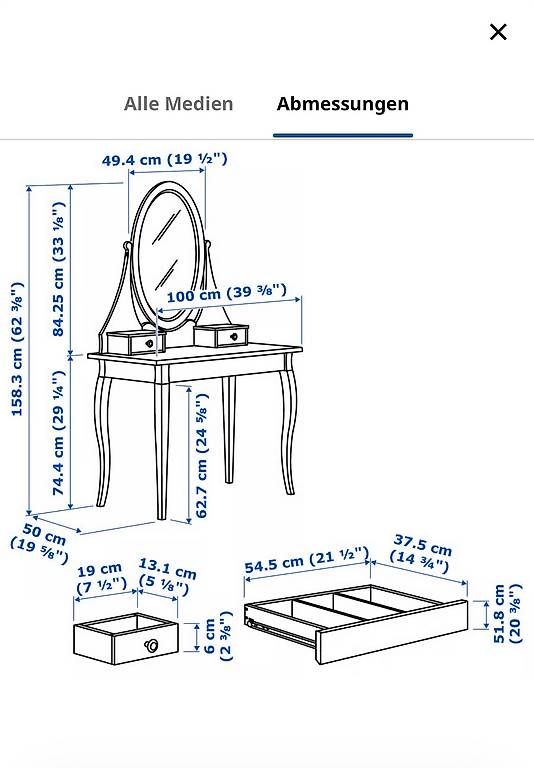 Tables: Ikea HEMNES Tisch – D'occasion à Zürich par S.Circhetta 4