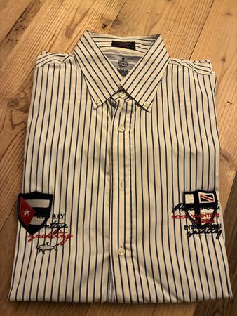 ⛵️ Beautiful original Paul & Shark blue striped Shirt