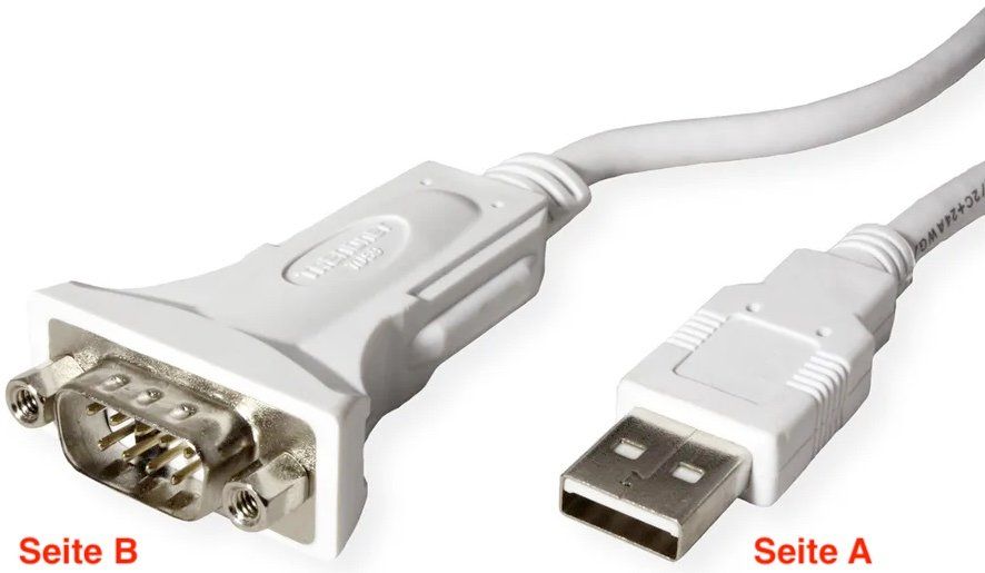 TRENDnet TU-S9 USB-zu-Serial Konverter USB-Typ-A DB9/RS-232 (Neu und ...