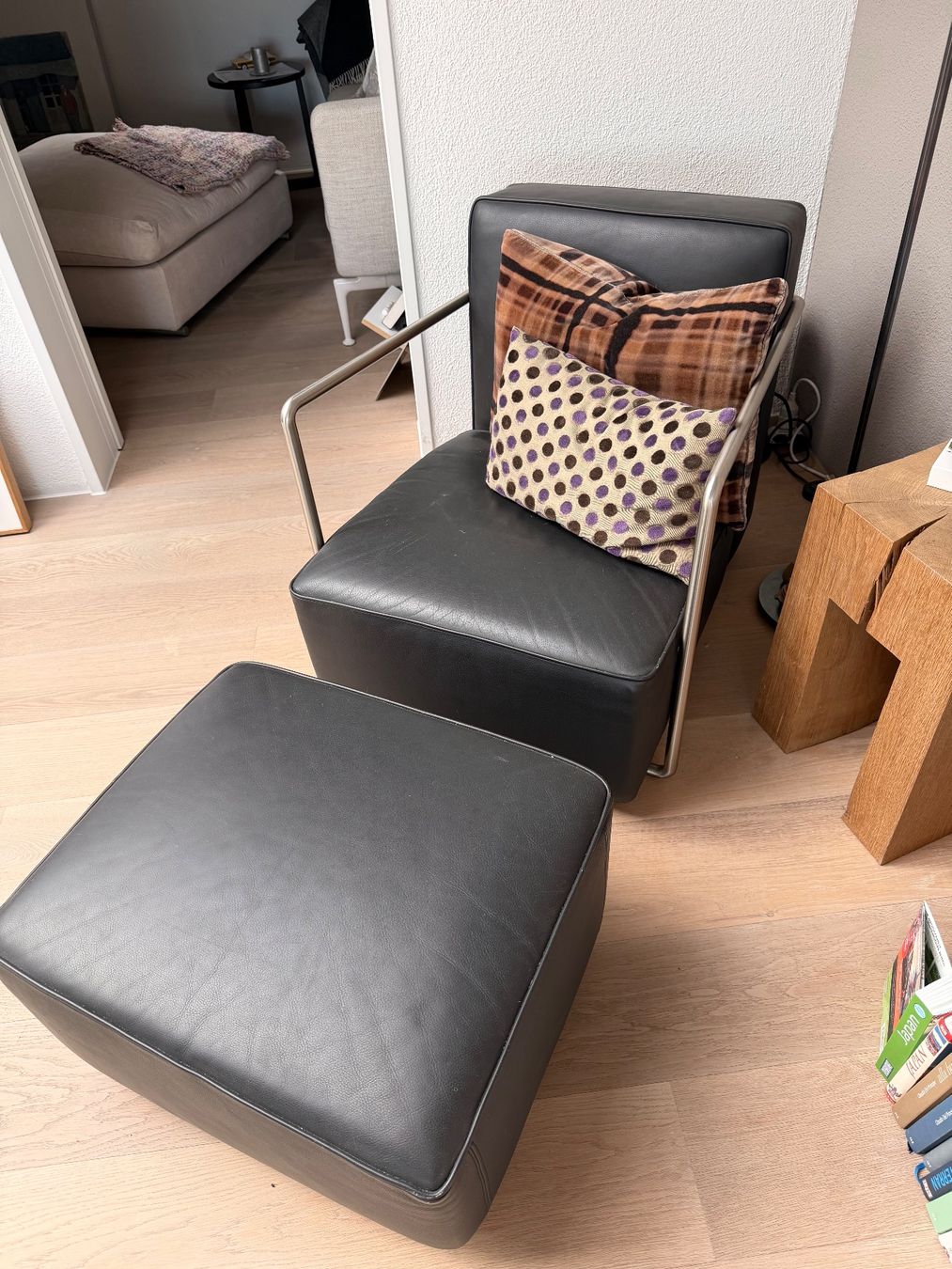 Flexform Fauteuils: Flexform A.B.C Armlehner inkl. Ottoman – D'occasion à Oberwil b. Zug par hallihallo12