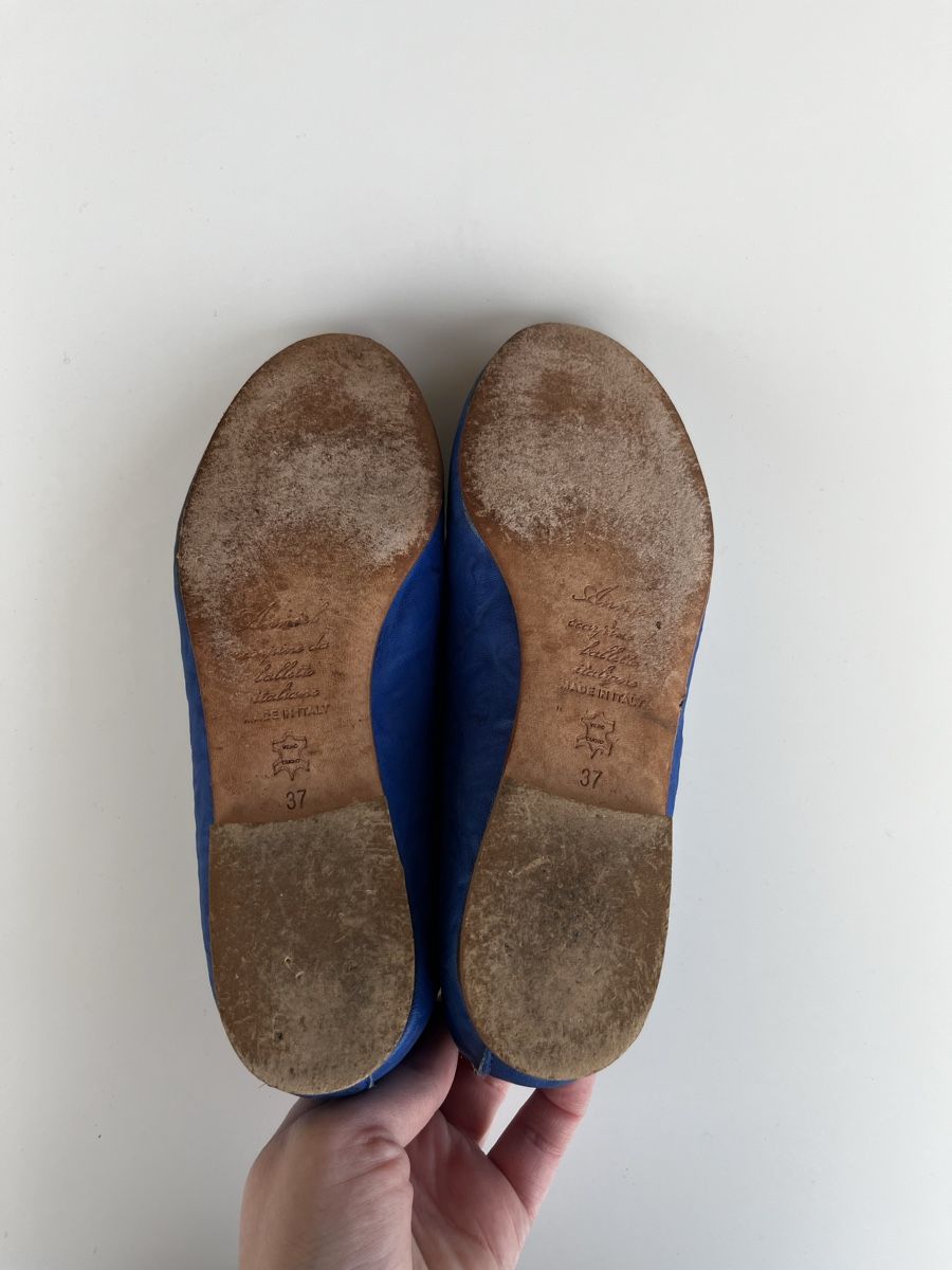 Damenschuhe: Anniel Ballerinas Gr. 37 blau – Gebraucht aus Olten von hahnice99 5