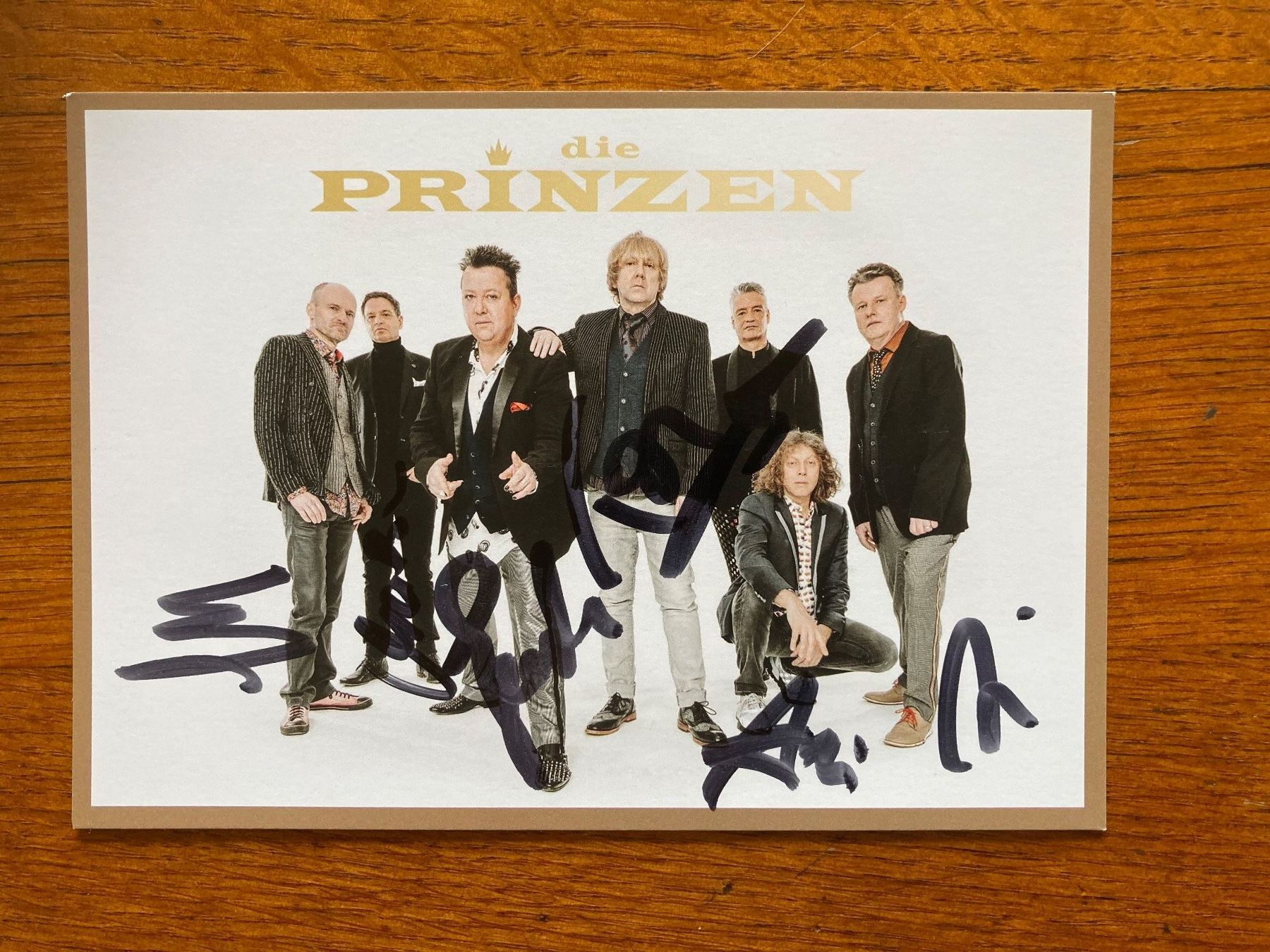 Autografi: Die Prinzen  /  orig. AK – Nuovo (secondo la descrizione) da Lovens venduto da Traktor69