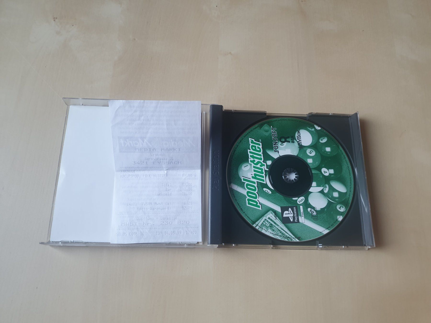 Sony Spiele: Pool Hustler – Gebraucht aus Stansstad von collectorsshop 2