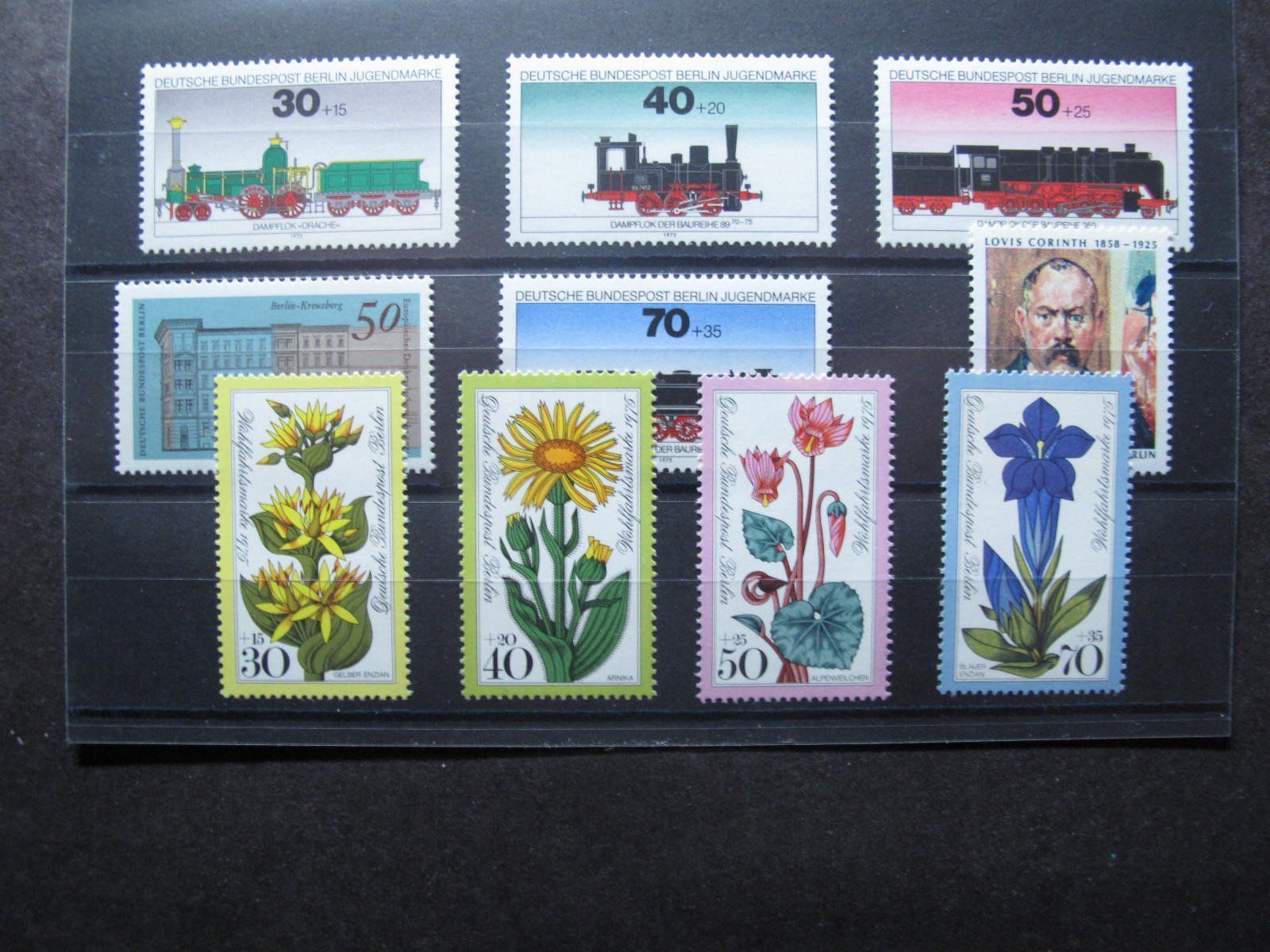 Alle Briefmarken: Berlin 1975 Jahresausgabe ** – Gebraucht aus Wil SG von fva01 2
