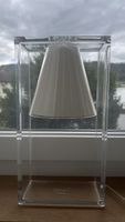 2× Kartell Light-Air Tischleuchte mit Stoffschirm – Beige