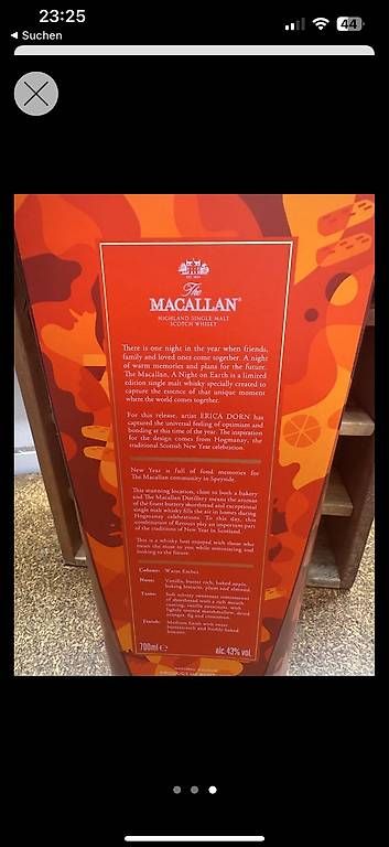 Macallan Bevande alcoliche: Macallan A Night on Earth in Scotland – Usato da Wallisellen venduto da hsnxo 1