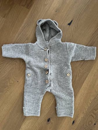 Baby Wollwalk Overall 50/56 hessnatur unisex