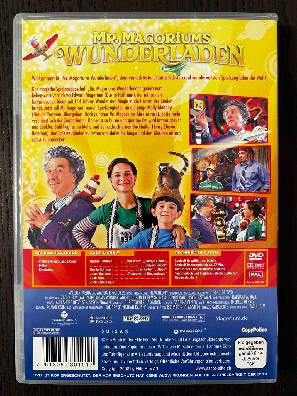 Tutti i DVDs: Mr. Magoriums Wunderland – Usato da Zürich venduto da FilmFreunde 1