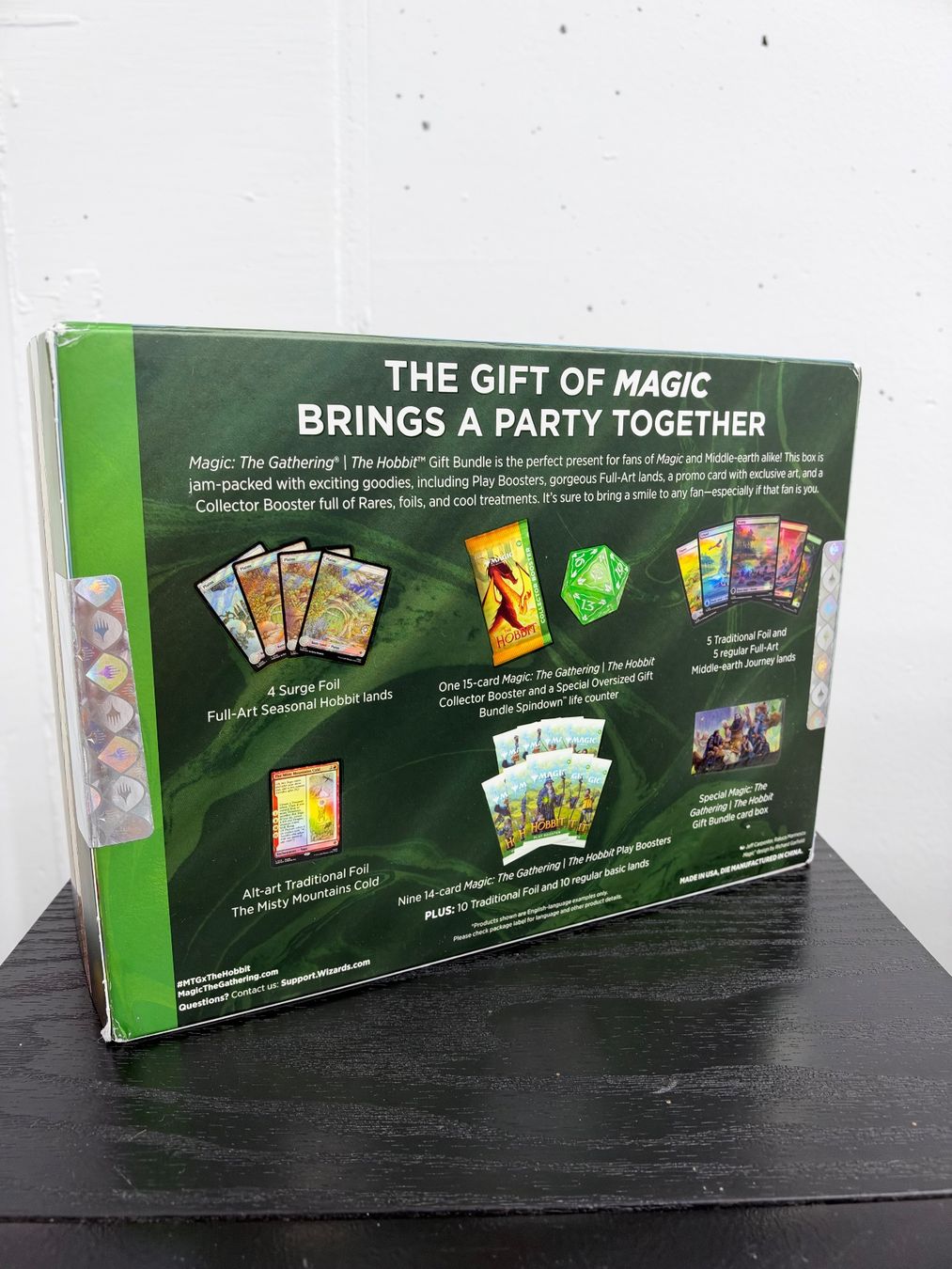Magic The Gathering Carte collezionabili: Magic The Gathering The Hobbit Gift Bundle gebraucht – Nuovo e nell'imballaggio originale da Wilen b. Wollerau venduto da gurke123 1