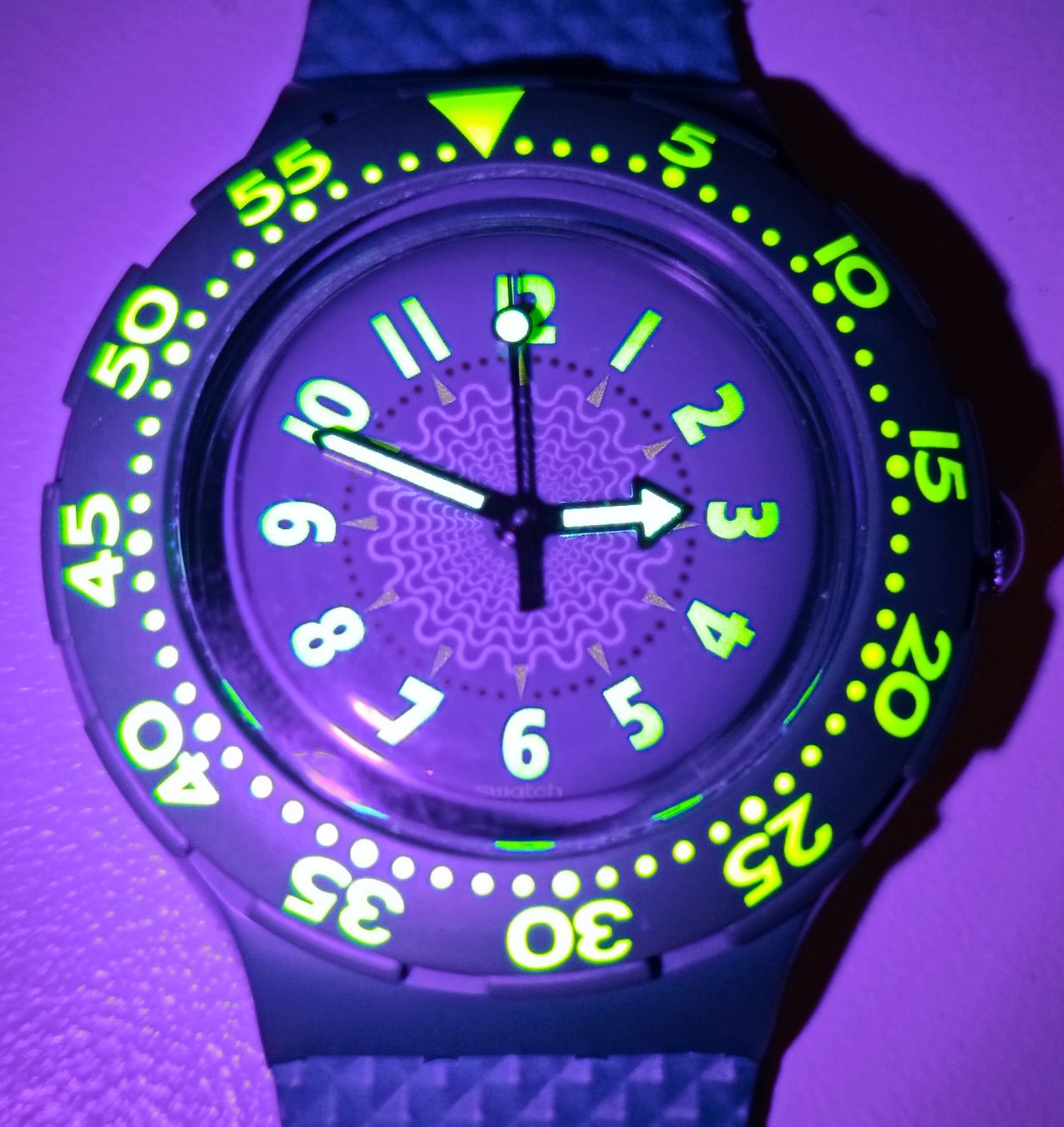 Swatch Orologi: Swatch ⌚NEU SCUBA ROWING - SDN104 – Nuovo e nell'imballaggio originale da Eschenbach SG venduto da Piratenschatz 1
