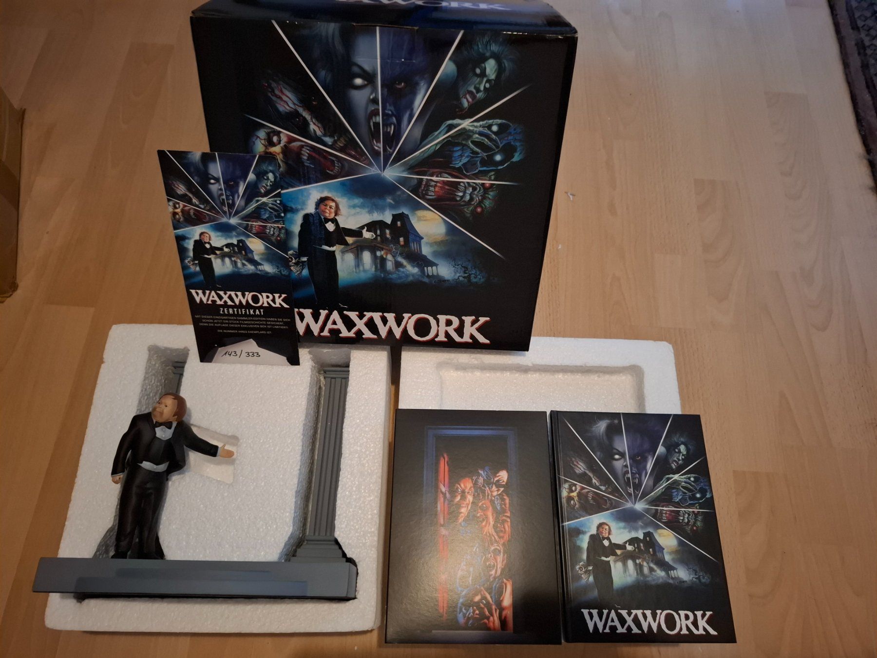 Tutti i DVDs: Waxwork (Mediabook mit Büste) – Usato da Frauenfeld venduto da Frankenstein01 2