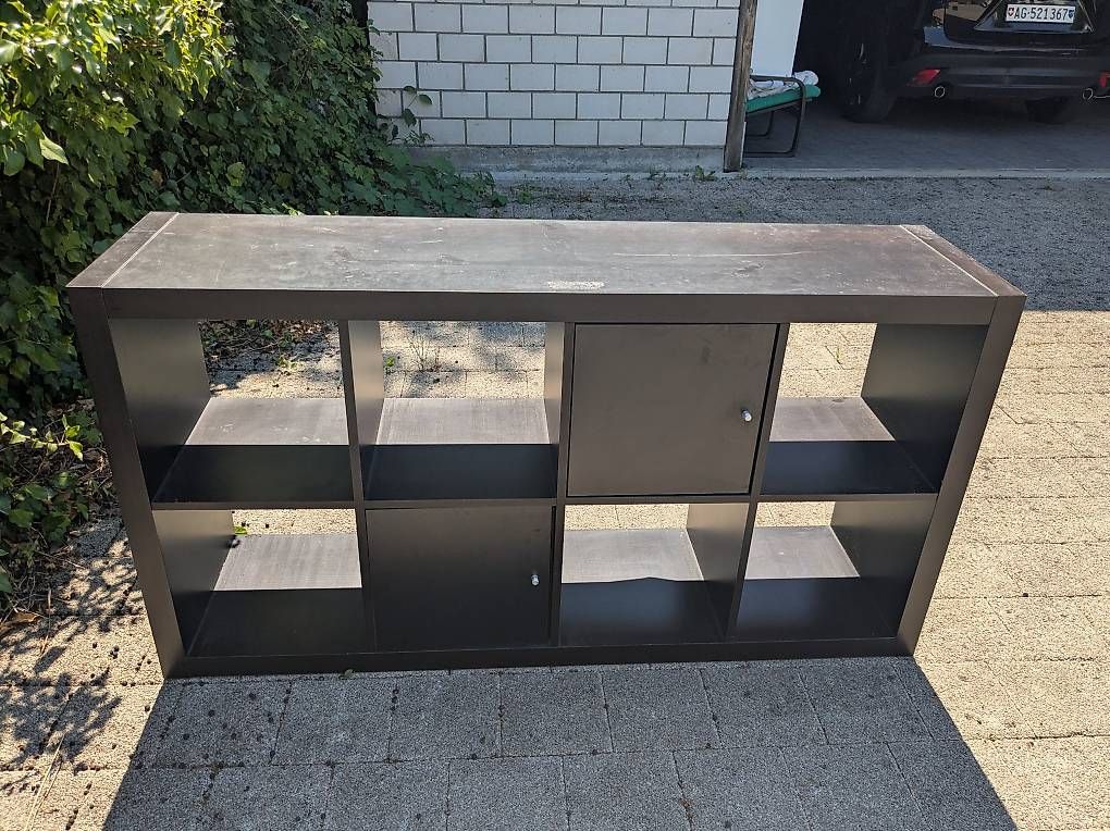 Étagères: Ikea Kallax Regal schwarz – D'occasion à Wettingen par S_Runa