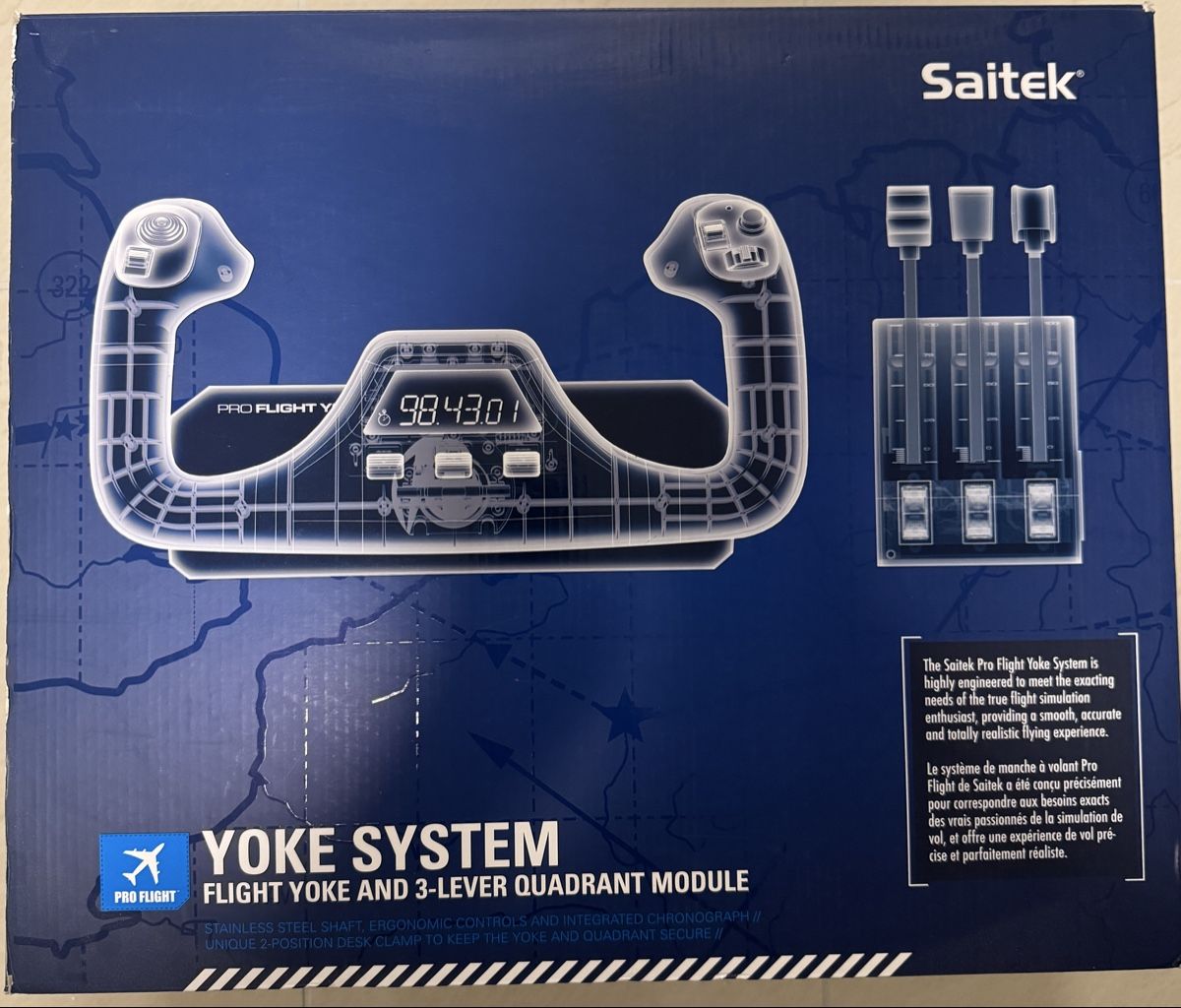 Saitek Controller: Saitek Pro Flight Yoke System – Gebraucht aus Winterthur von dciancio 1