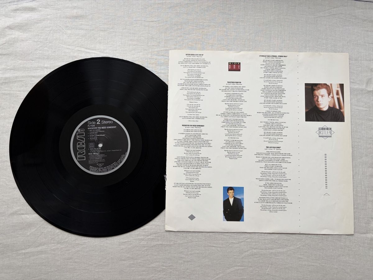 Schallplatten: Rick Astley / Whenever You Need Somebody  – Gebraucht aus Genève von NipponiaNippon 1