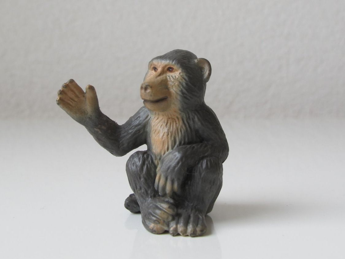 Schleich Figuren: Schleilch 14309 Pavian Baby Affe – Gebraucht aus Vilters von hedi00