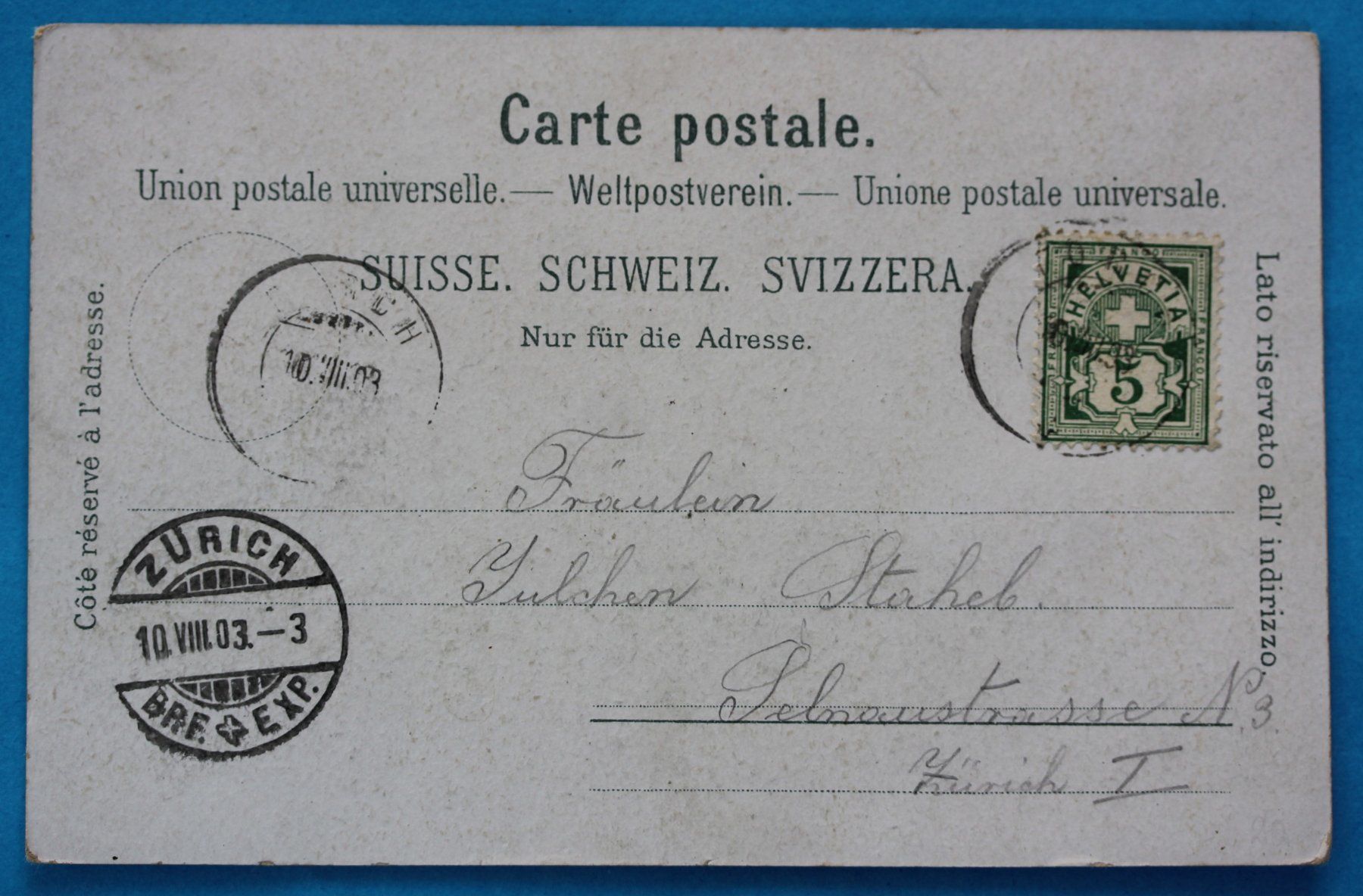 Cartoline postali: WASSBERG LITHO AK – Usato da Lotzwil venduto da pirolh 1
