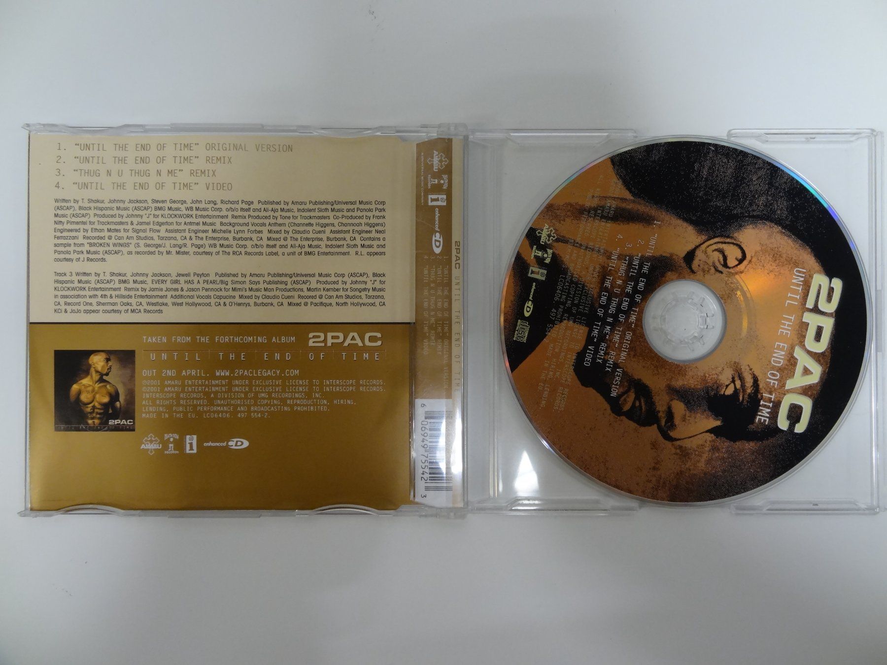 CDs: 2Pac - Until The End Of Time maxi – D'occasion à luzern par musicandart 2