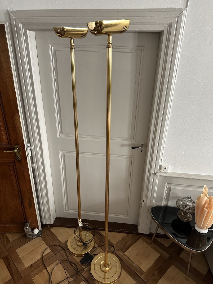 Lampade: Vintage Stehlampen, 2er Set Halogen dimmbar – Usato da Altdorf UR venduto da StayClassy 9