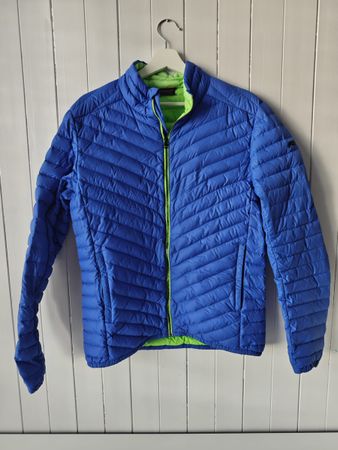 Kjus Steppjacke blau grün leichtes Material