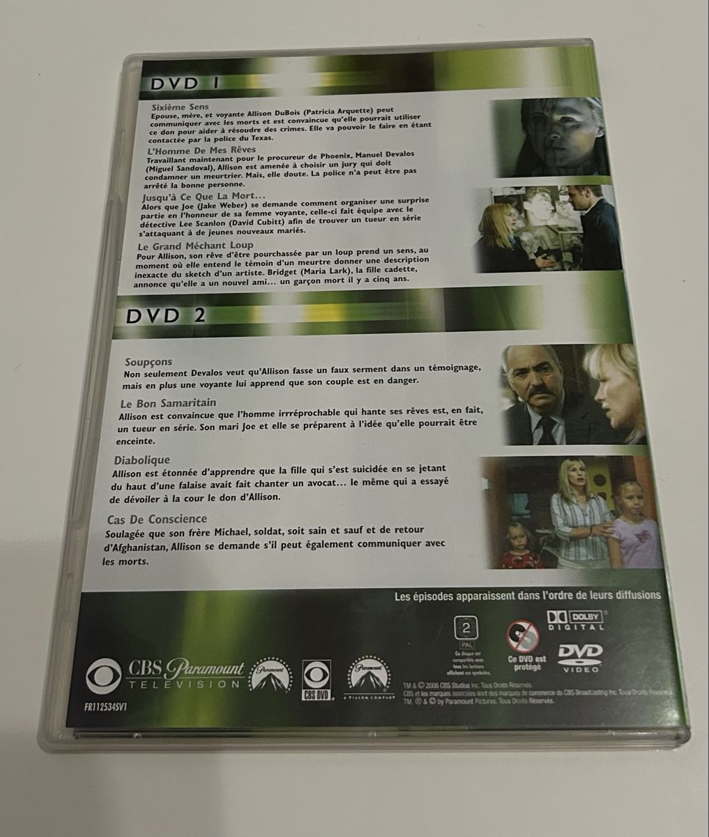 Tous les DVDs: DVD Medium série complète en français   – D'occasion à sion par Sarah_BR19 2