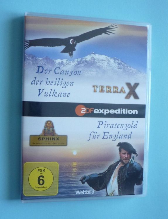 ZDF Expedition - Terra X (DVD) Vulkane & Piratengold (Gebraucht) in ...