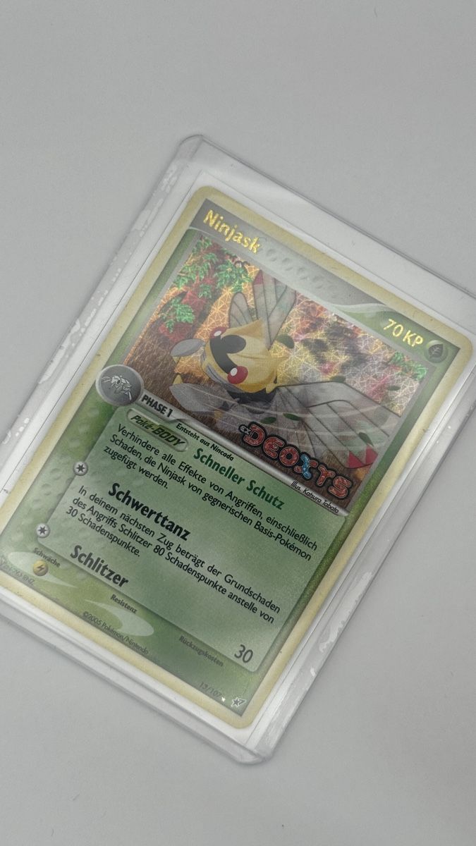 Pokémon Carte collezionabili: Ninjask holo reverse Ex deoxys 13/107 – Usato da Belprahon venduto da Rob_ain 2
