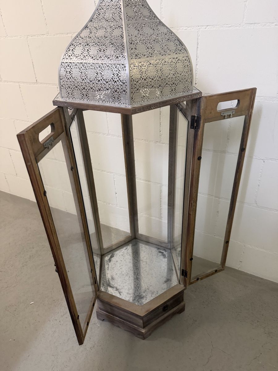 Tutte le decorazioni: Grosse orientalische Laterne / Windlicht mit Schublade – Usato da Hägglingen venduto da Raff_Ella 1