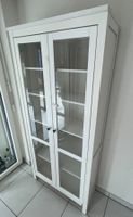 IKEA White Display Cabinet with Glass Doors