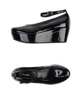 Lackschuhe mit Plateau & Fesselriemen NEU, Gr. 37