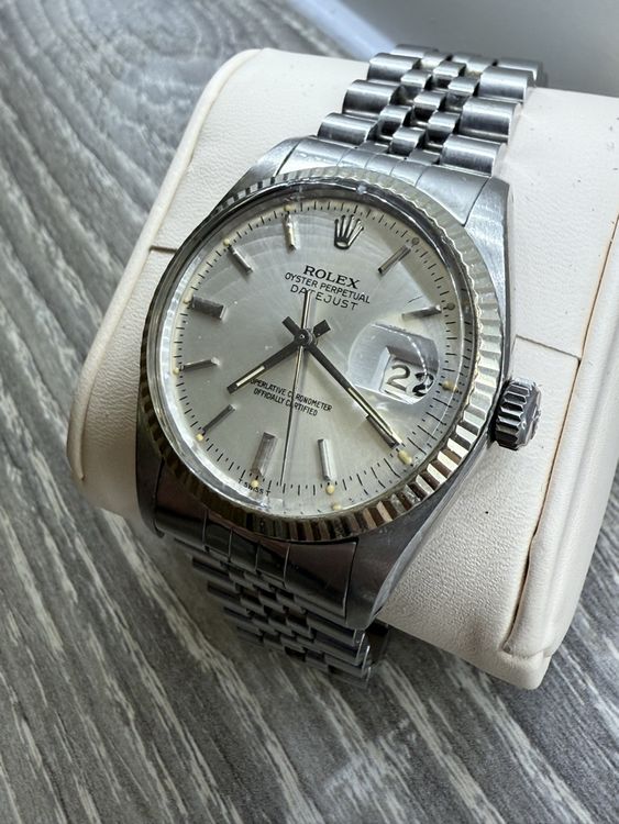 Bracelet Deployant Caoutchouc Rolex Datejust 36 Blanc