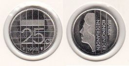 25 Cent Holland Niederlande 1998