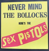Sex Pistols Never Mind The Bollocks Vinyl PUNK Schallplatte