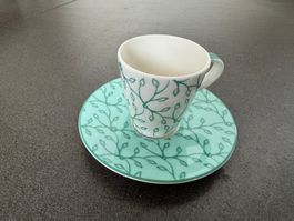 Espressotasse mit Teller Villeroy&Boch premium porcelain