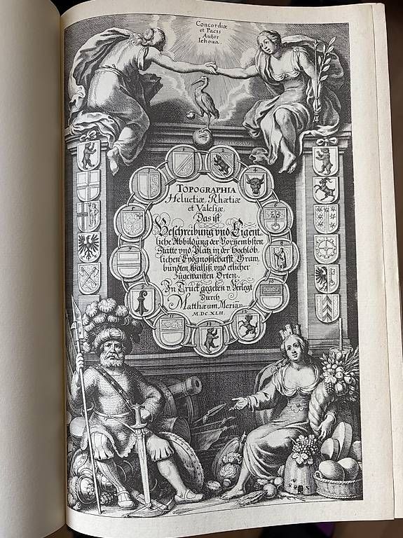 Libri: Antikes Schweizer Topographie Buch – Usato da zürich venduto da shantima 1