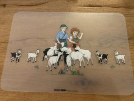 7 Tischsets mit Heidi Motiv