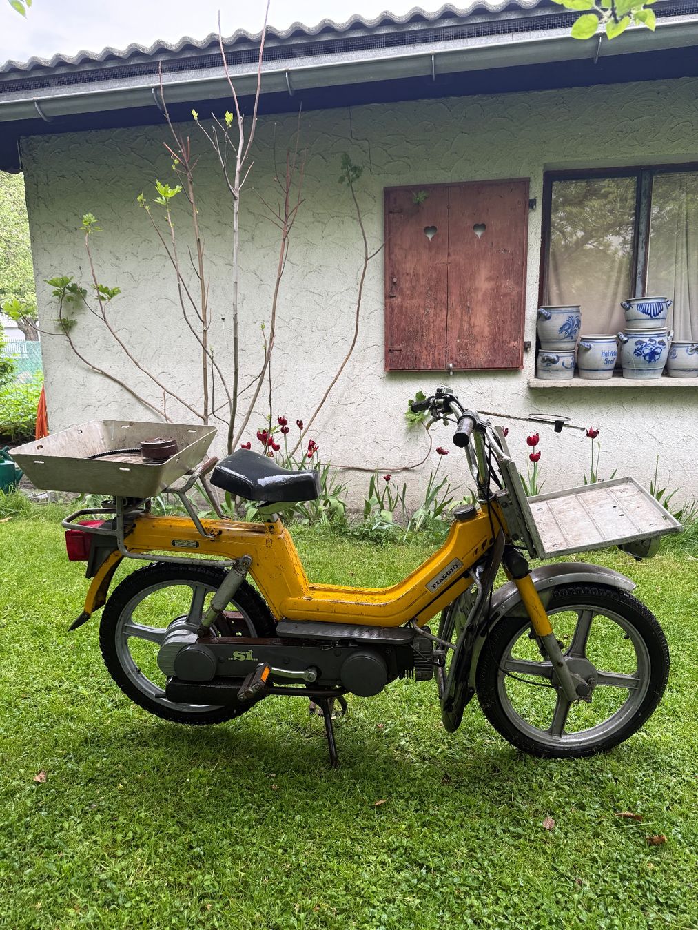 Piaggio Mofas: Ehemaliges Schweizer Post-Mofa Piaggio SI – Gebraucht aus Zürich von dargie82 1