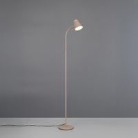LED Stehleuchte, Beige, 145 cm Höhe