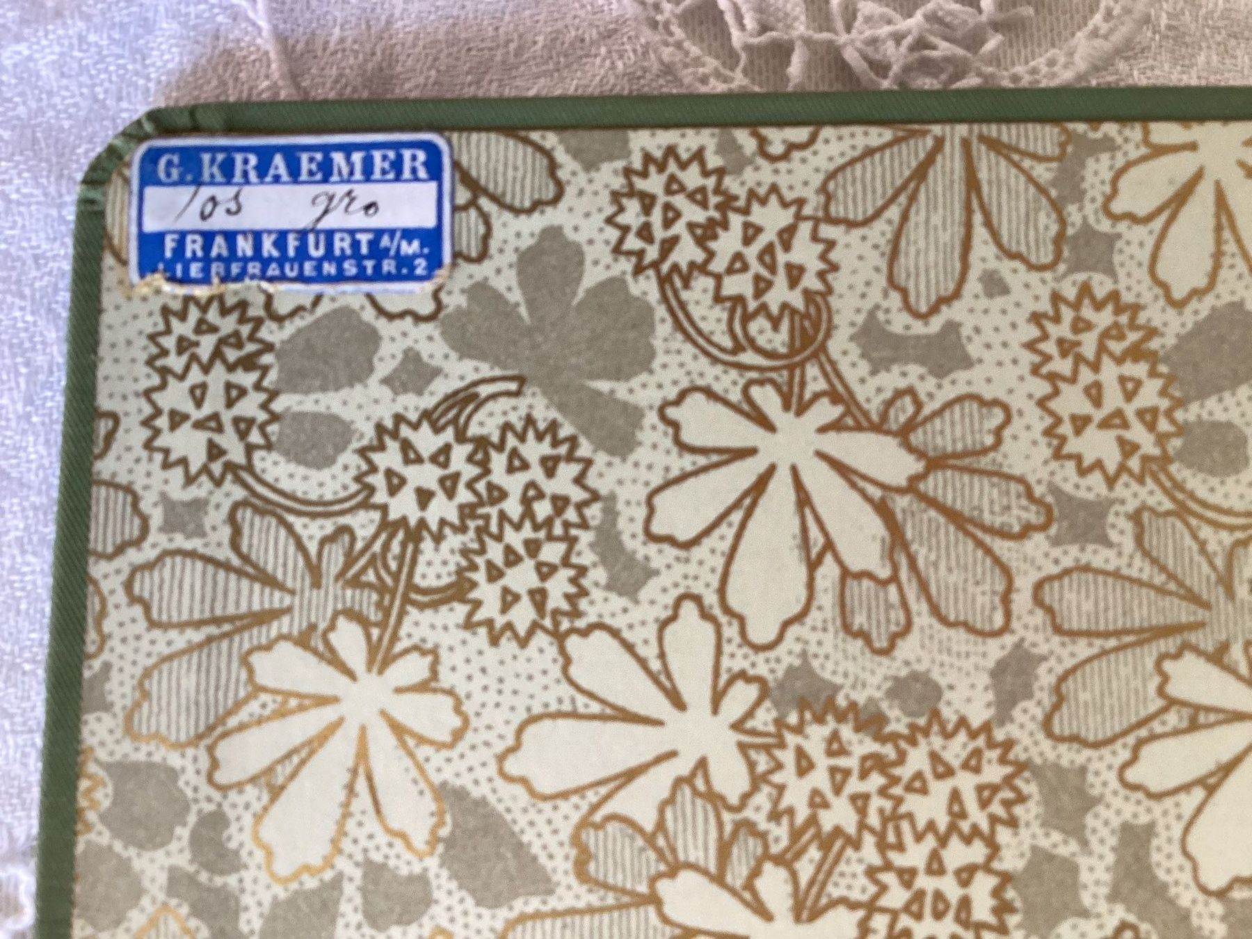 Libri: Anciens carnets vintages vierges – Usato da Pully venduto da claddagh 4