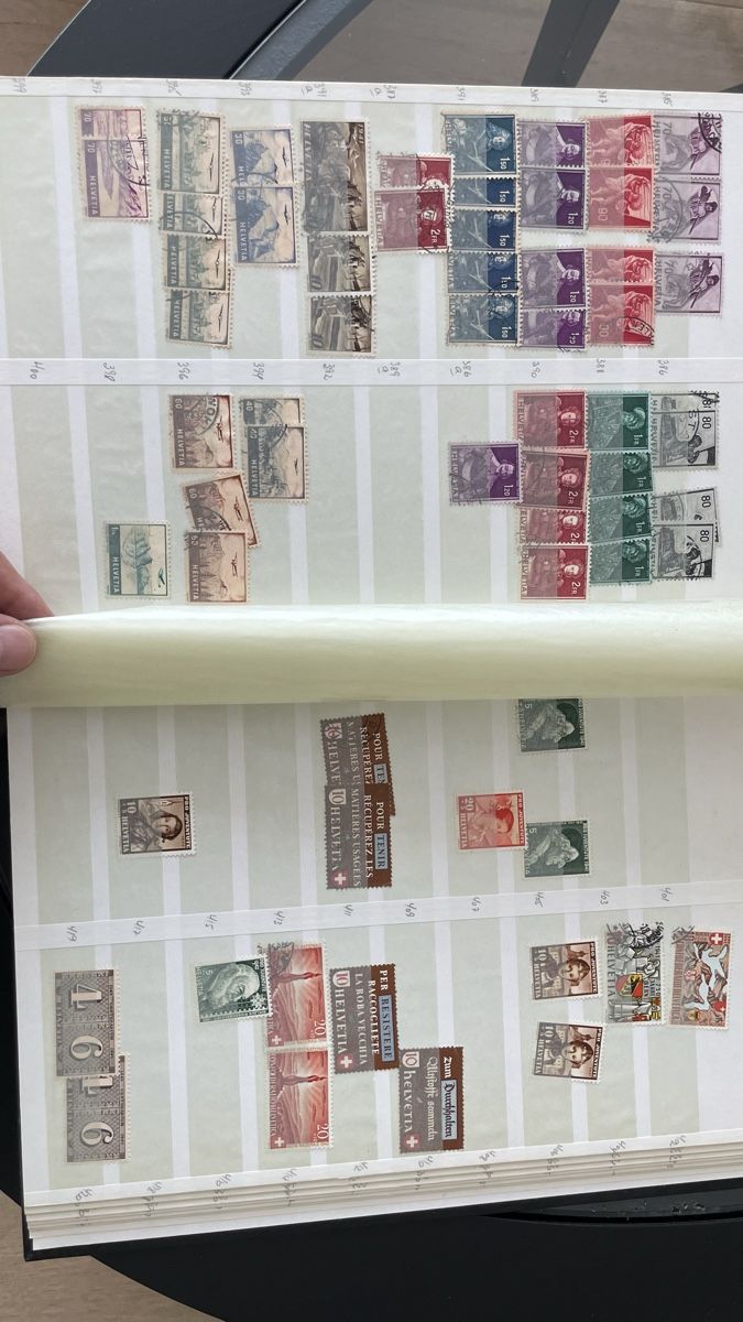 Tutti i francobolli: Sammlung Schweiz */0 Album – Usato da Muri AG venduto da Briefmarke-Schweiz 8