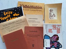 8 STK BLOCKFLÖTEN NOTENHEFTE